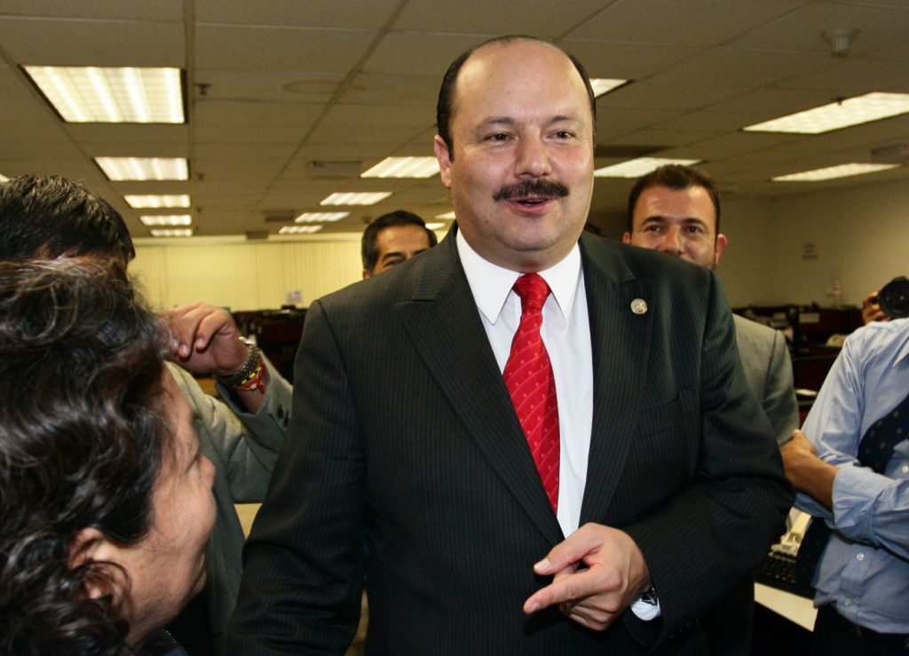 César Duarte, exgobernador de Chihuahua. Foto: Cuartoscuro