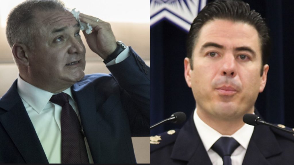 Margolis negó usar conexiones con Genaro García Luna, exsecretario de Seguridad Pública. Luis Cárdenas Palomino, exdirector de la Policía Federal. FOTO: Especial