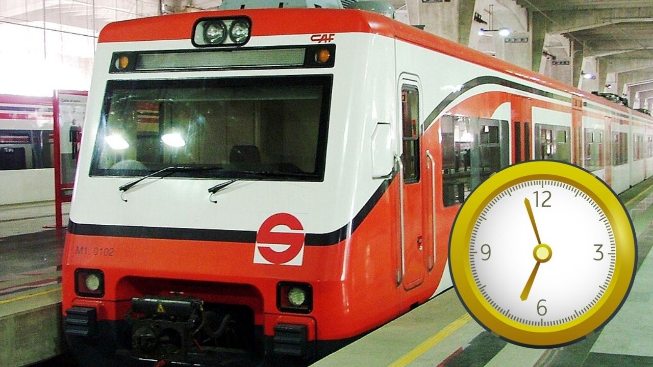 Tren Suburbano cambia de horario