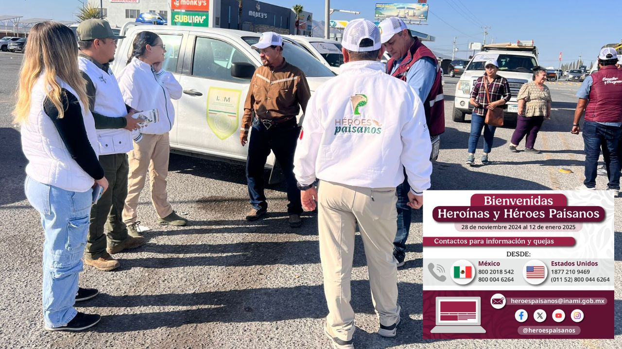 “Programa Bienvenidas Heroínas y Héroes Paisanos”