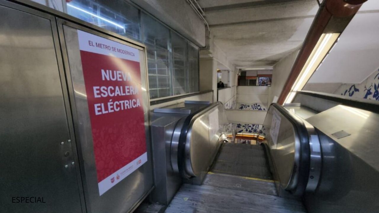 Estación Puebla del Metro estrena escaleras