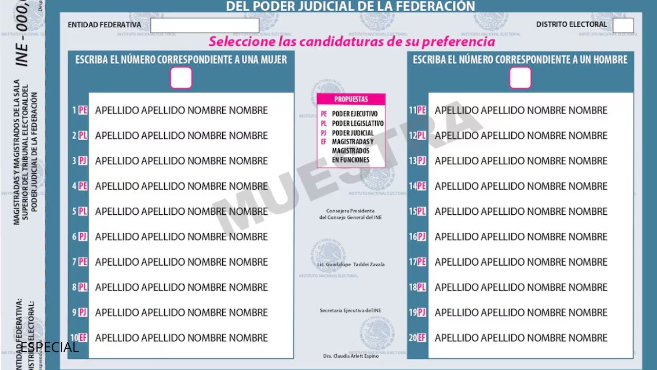 Aprueban diseño de boletas para elecciones judiciales