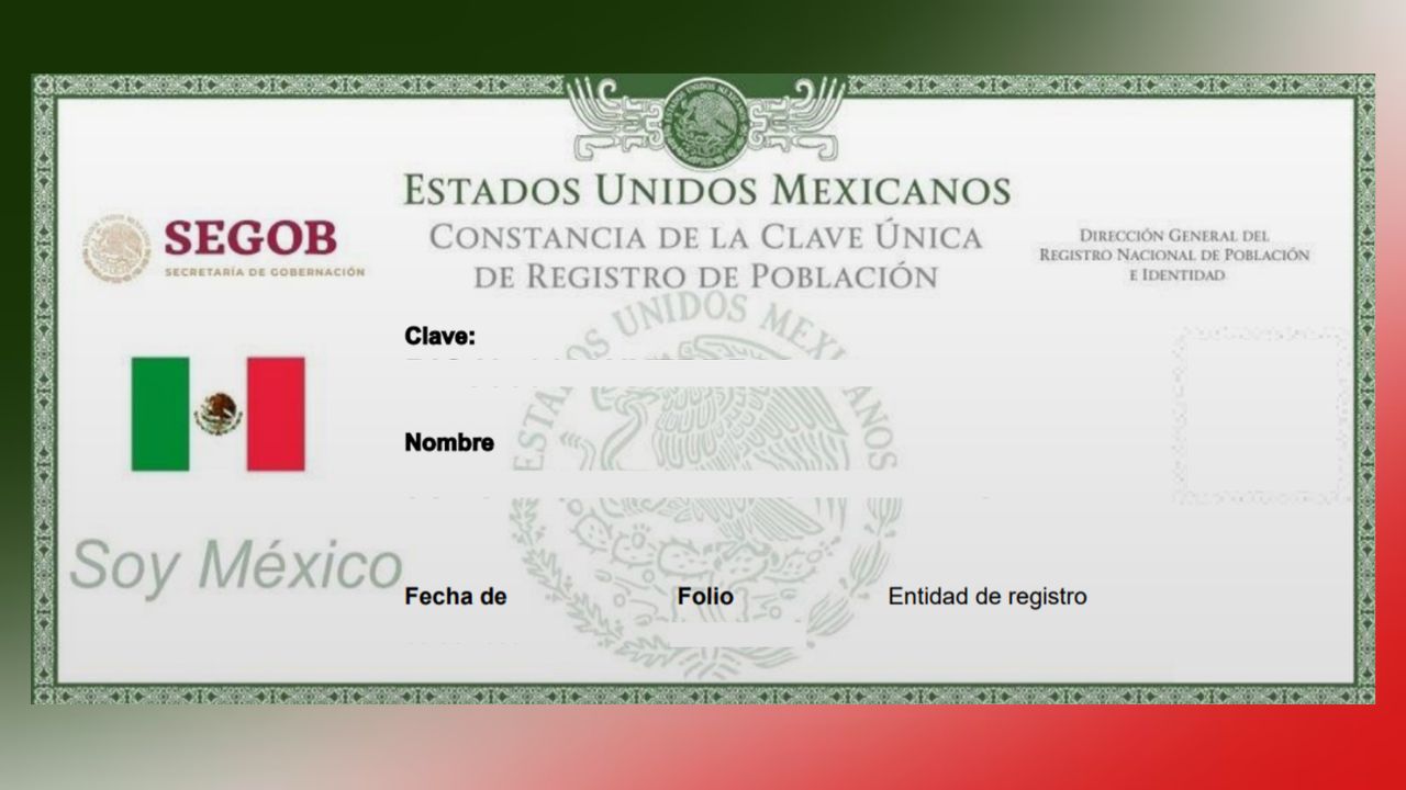 CURP documento de identificación para connacionales