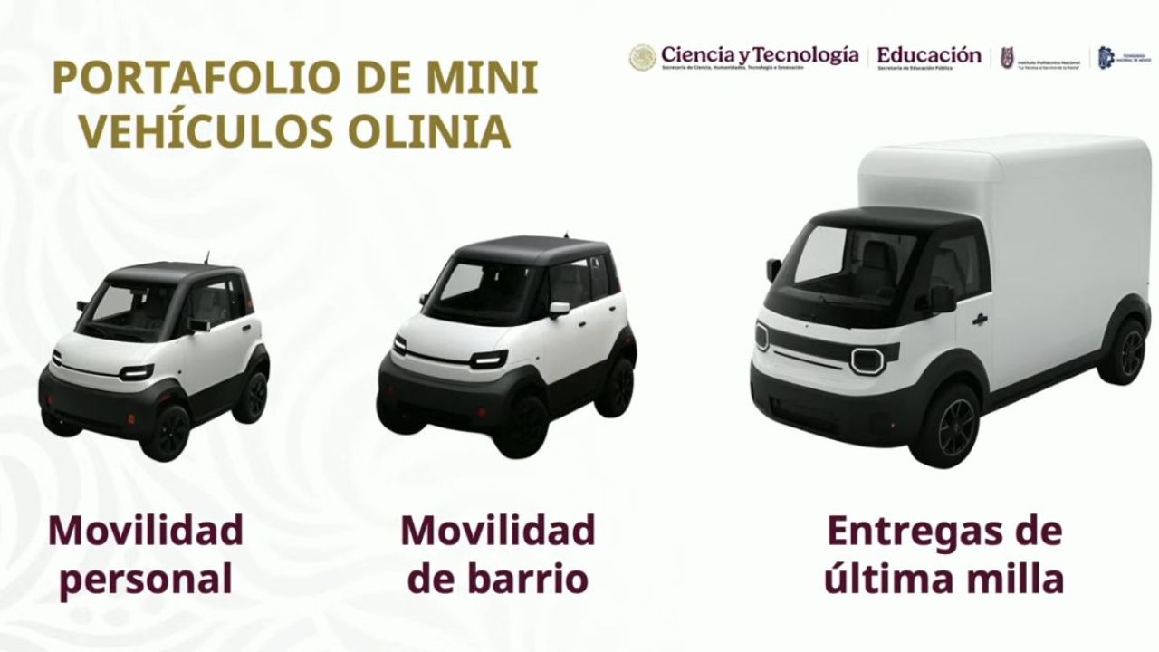 Sheinbaum presenta plan para el nuevo carro eléctrico Olinia