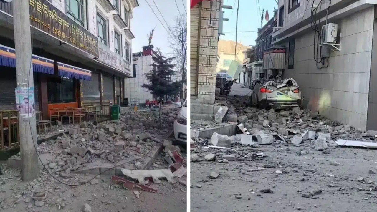 Terremoto de 6.8 grados sacude el Tíbet,  hay al menos 95 muertos 