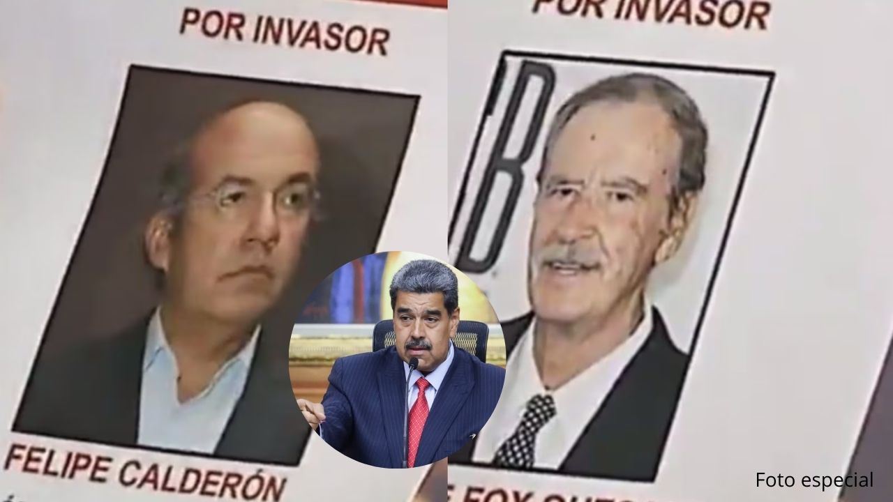 Venezuela distribuirá carteles de “Se busca” de Fox y Calderón