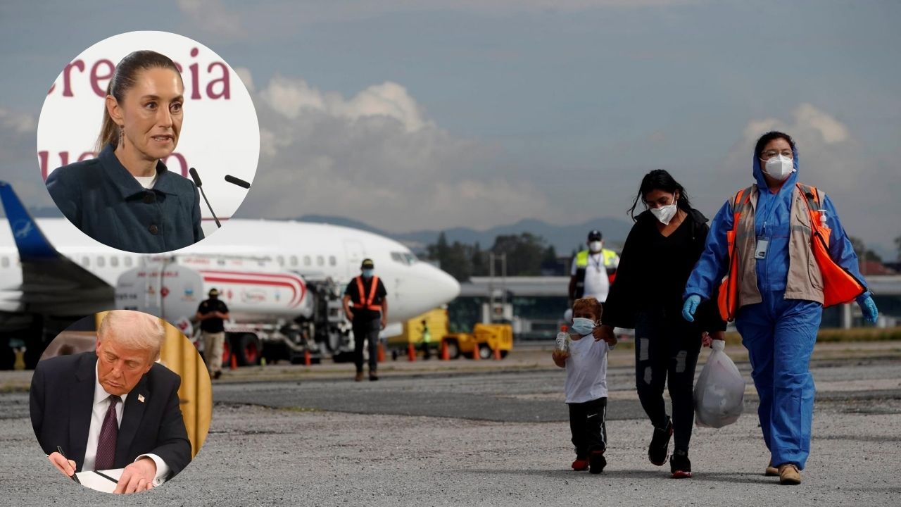 13 mil 455 connacionales han llegado a México desde EUA: Sheinbaum