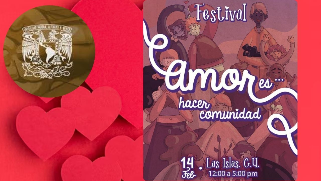 La UNAM te invita a celebrar el Día del Amor y la Amistad