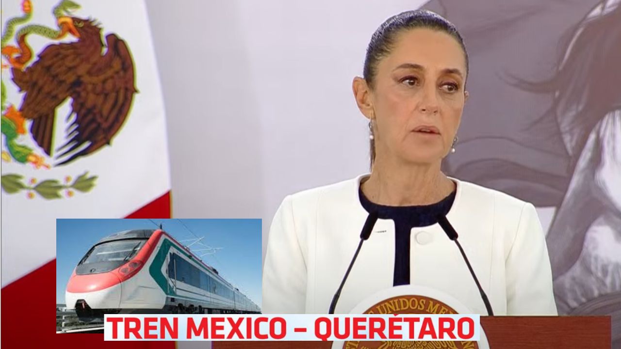 En abril inicia construcción el Tren México-Querétaro: Sheinbaum