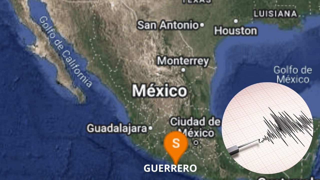 Se registra sismo en Petatlán, Guerrero magnitud 4.3