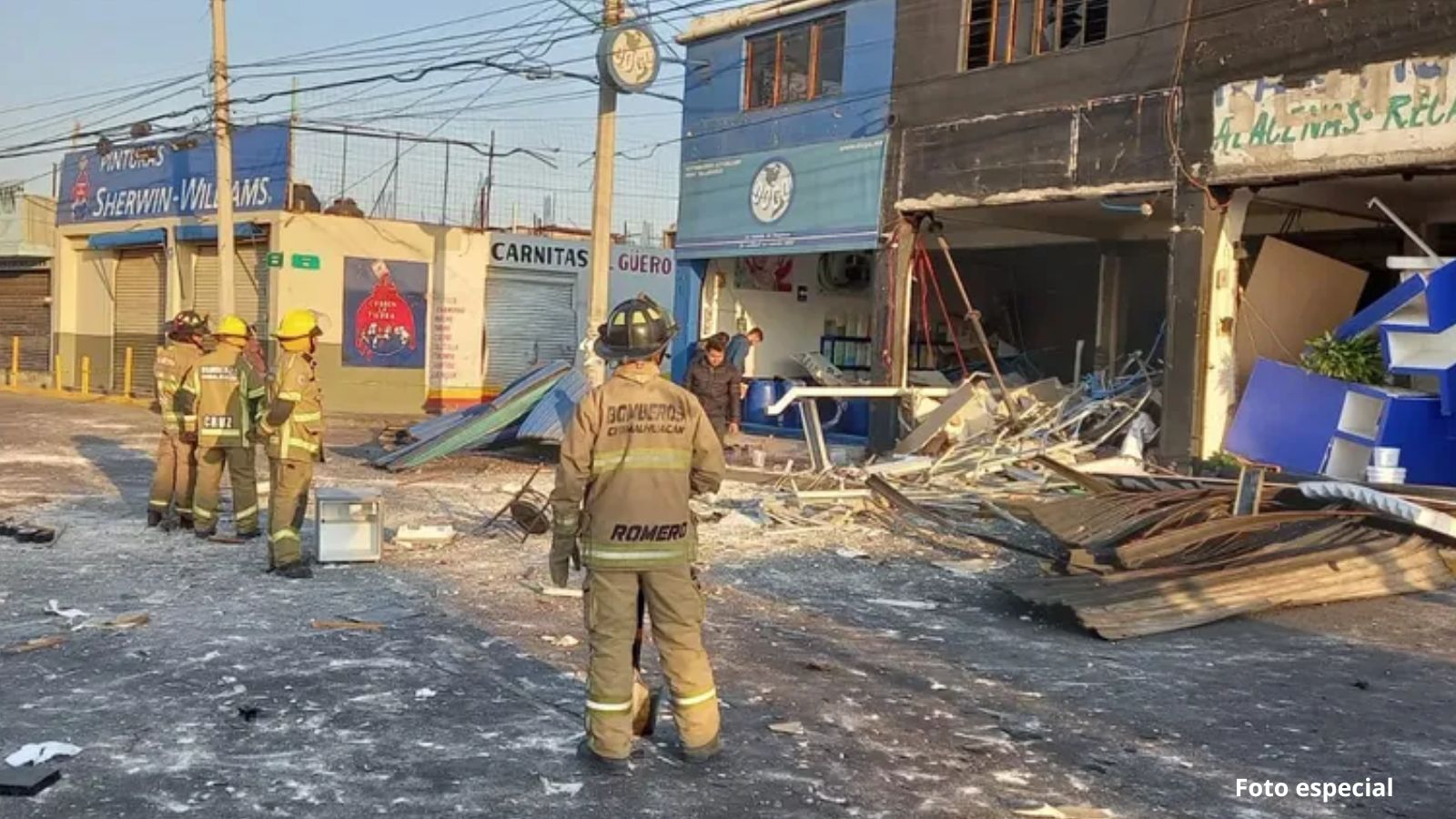 Explosión por acumulación de gas daña varios inmuebles en Chimalhuacán