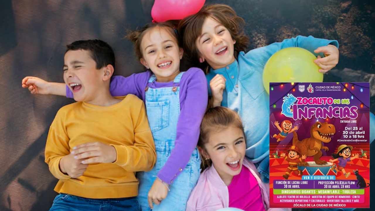 Todo listo en CDMX para festejar a las infancias