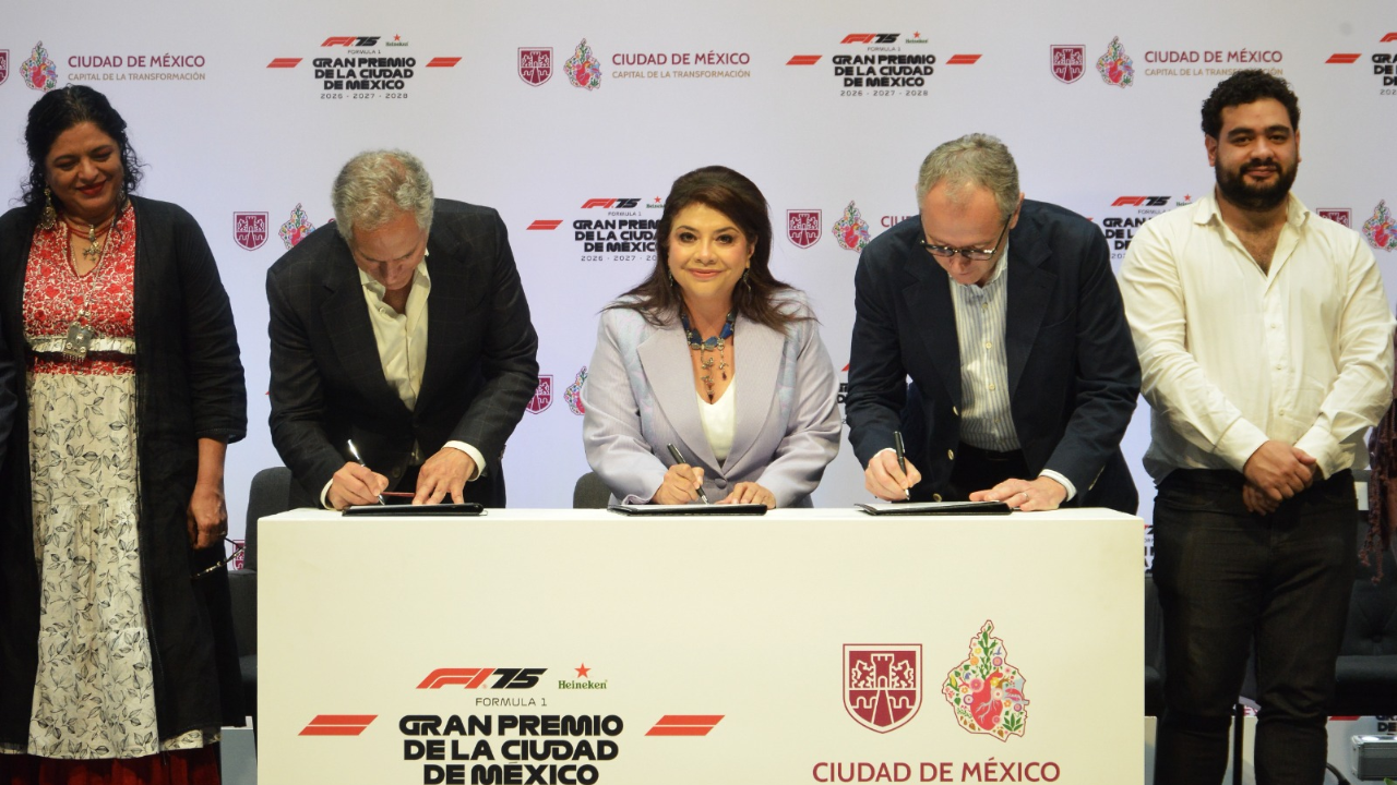 Brugada confirma permanencia del GP de México por 3 años 
