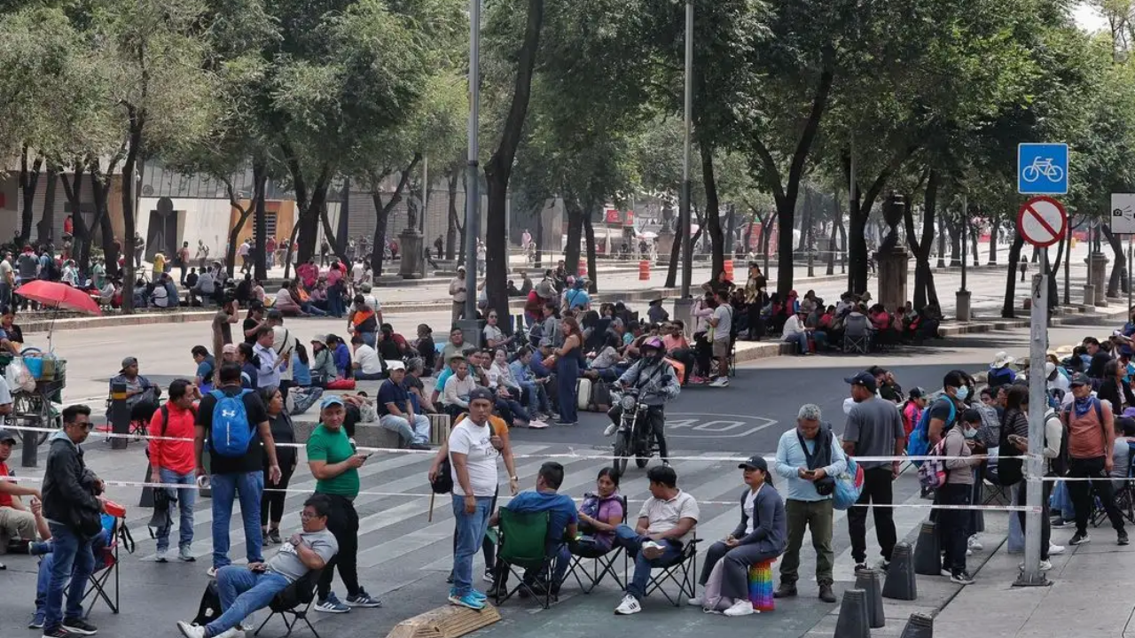 Maestros de la CNTE liberan vialidades tras bloqueos en la CDMX 