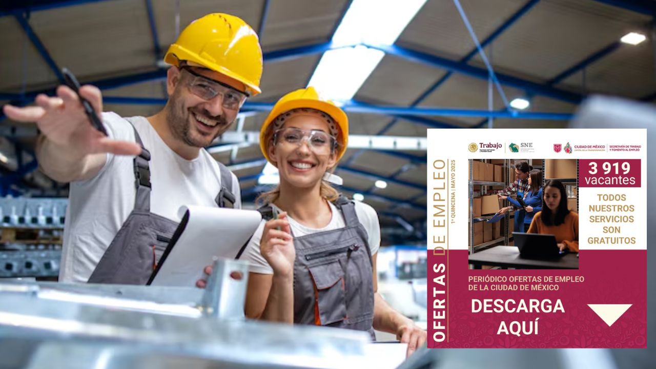 ¡Vacantes con sueldos de 8 mil 450 a 50 mil pesos!