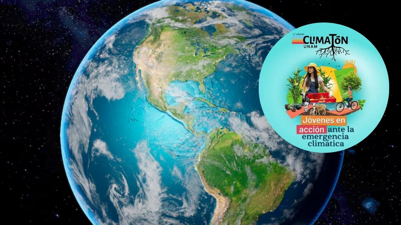 La UNAM te invita a participar en el Climatón