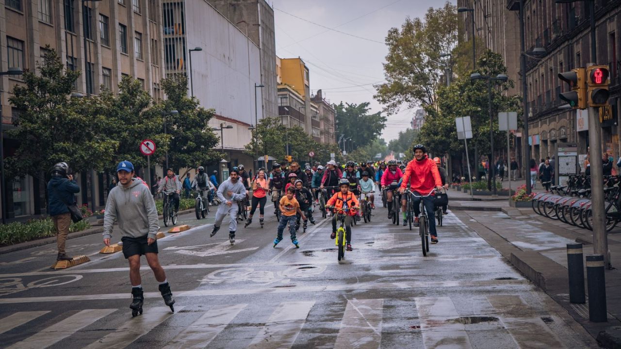 Dan la bienvenida a la Ciclovía “Gran Tenochtitlán”