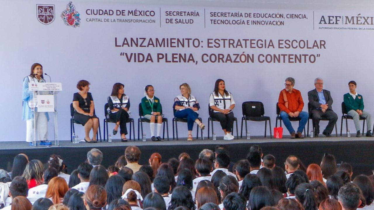 Arranca “Vida Plena Corazón Contento” en CDMX