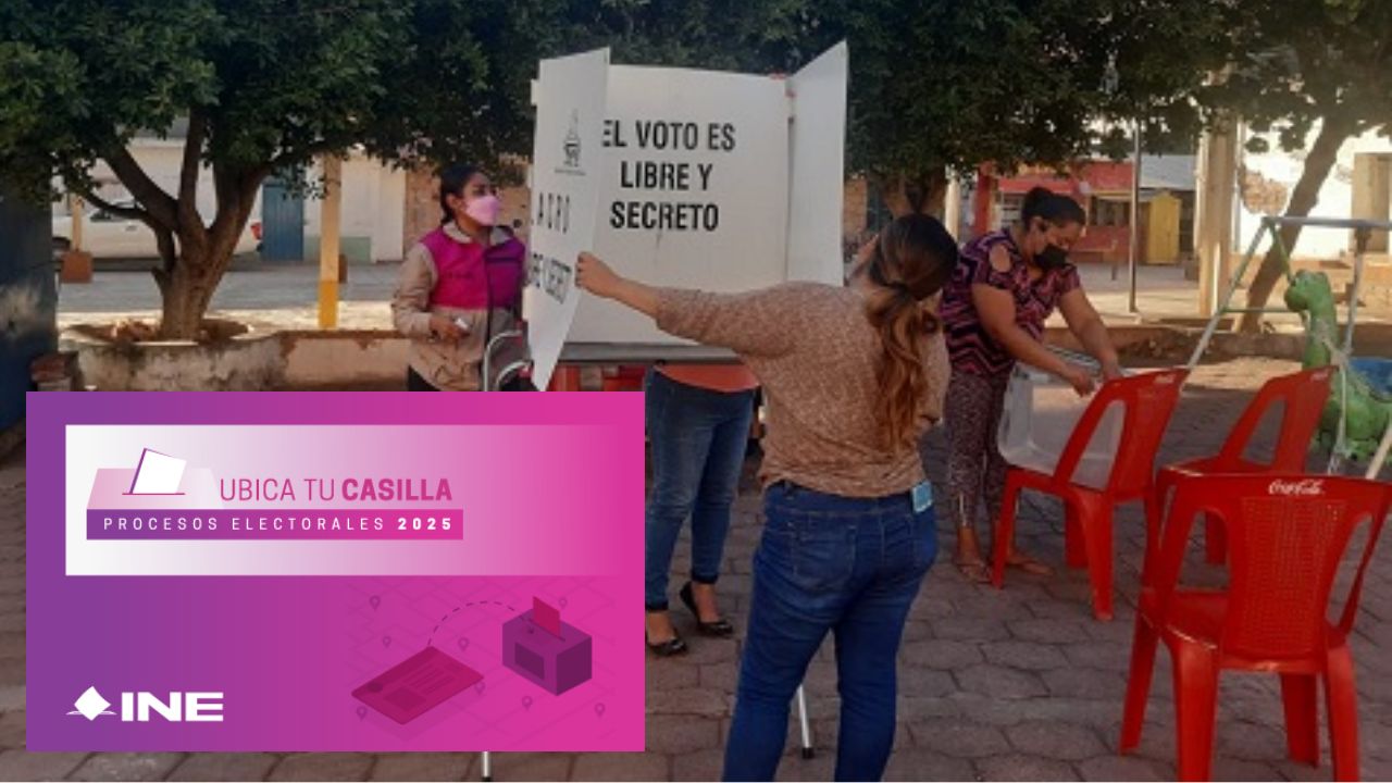 INE recuerda que está disponible la plataforma digital “Ubica Tu Casilla”