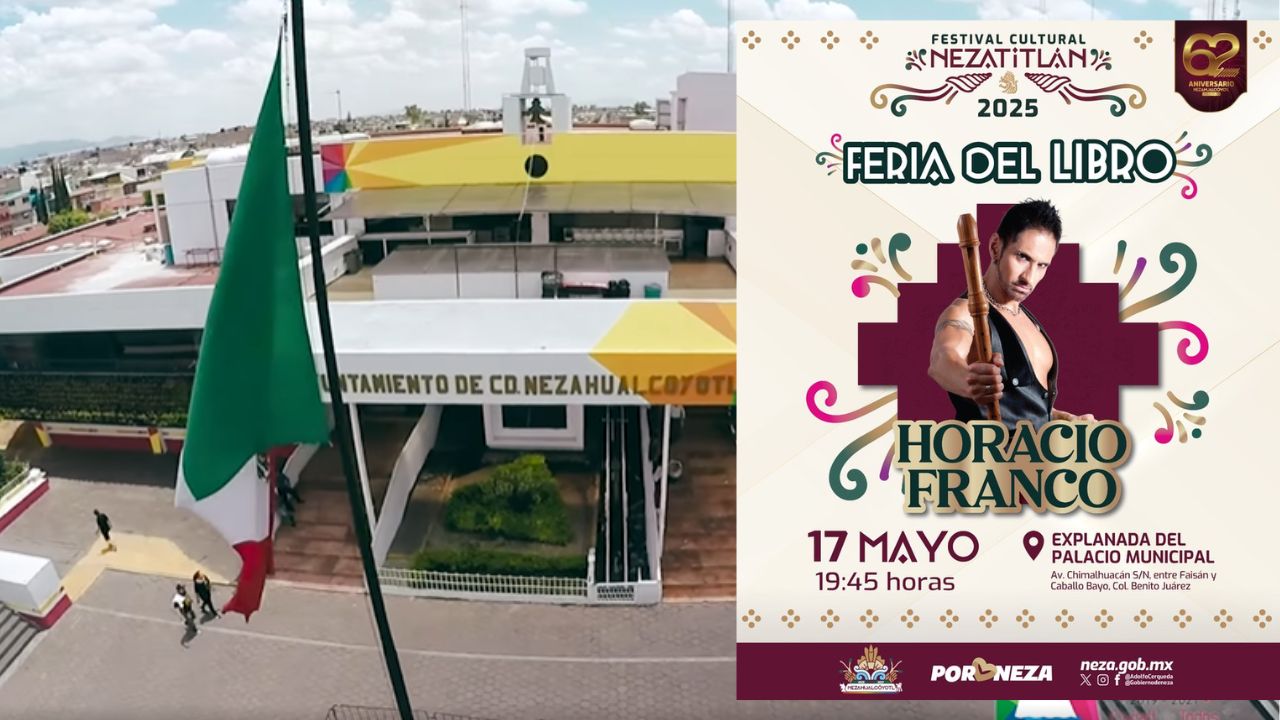 Horacio Franco en la Feria del Libro Neza 2025