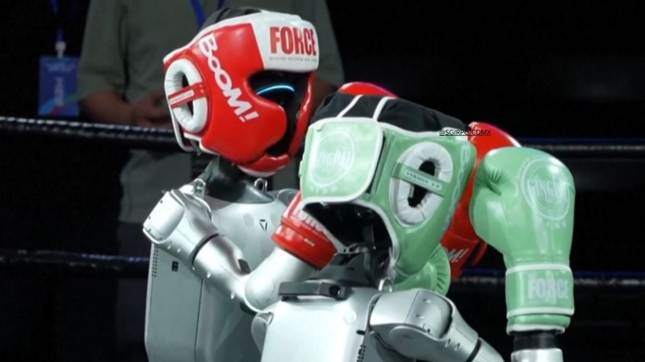 China organiza su primer torneo de boxeo entre robots