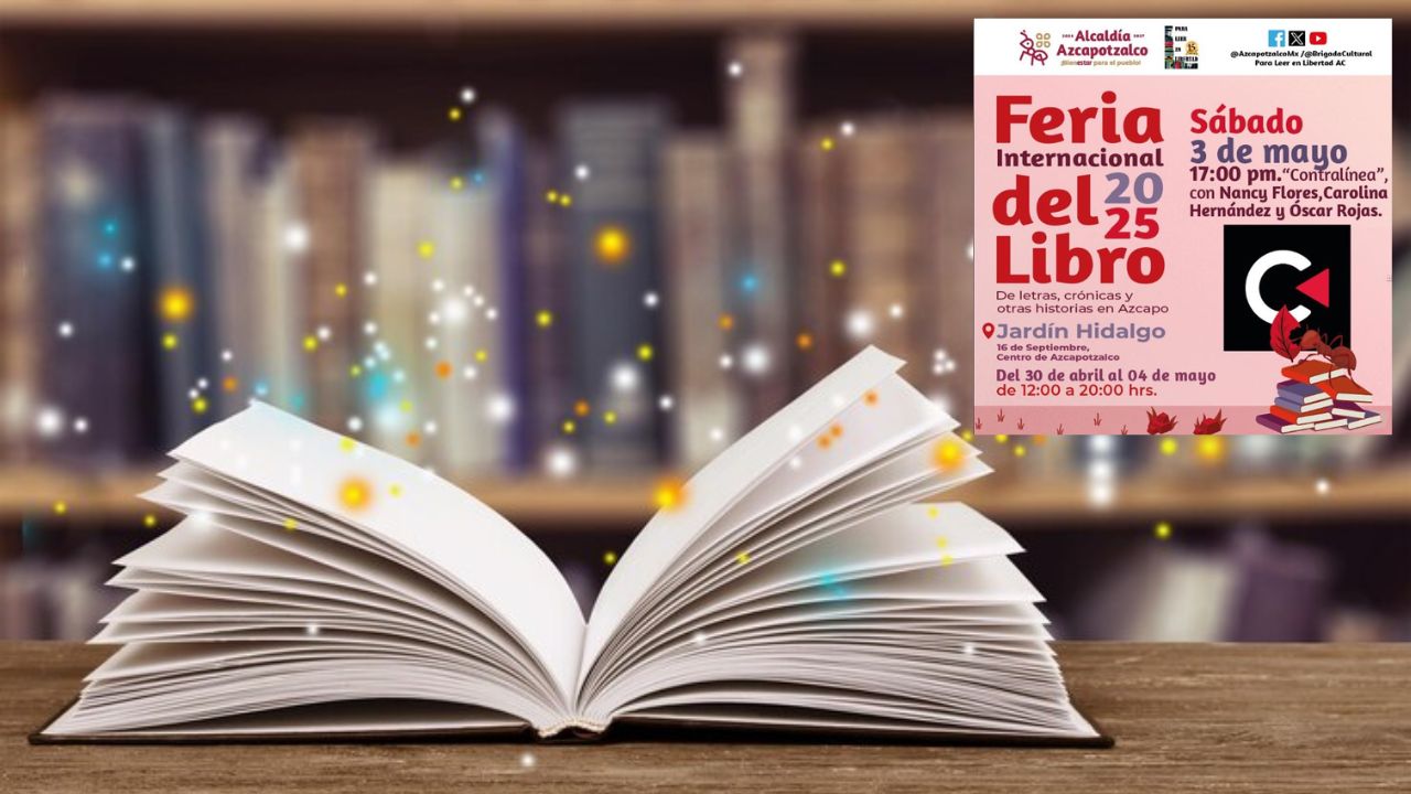 Feria Internacional del Libro en Azcapotzalco