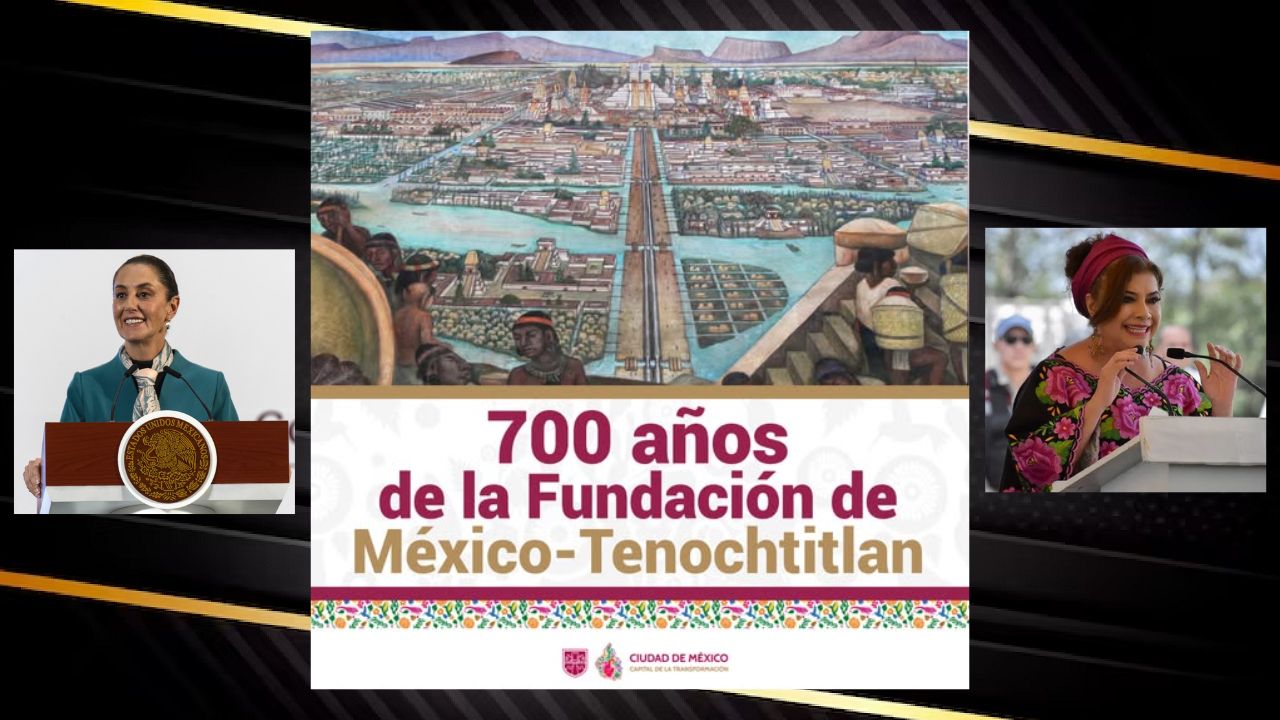 CDMX se prepara para celebrar 700 años de Tenochtitlán
