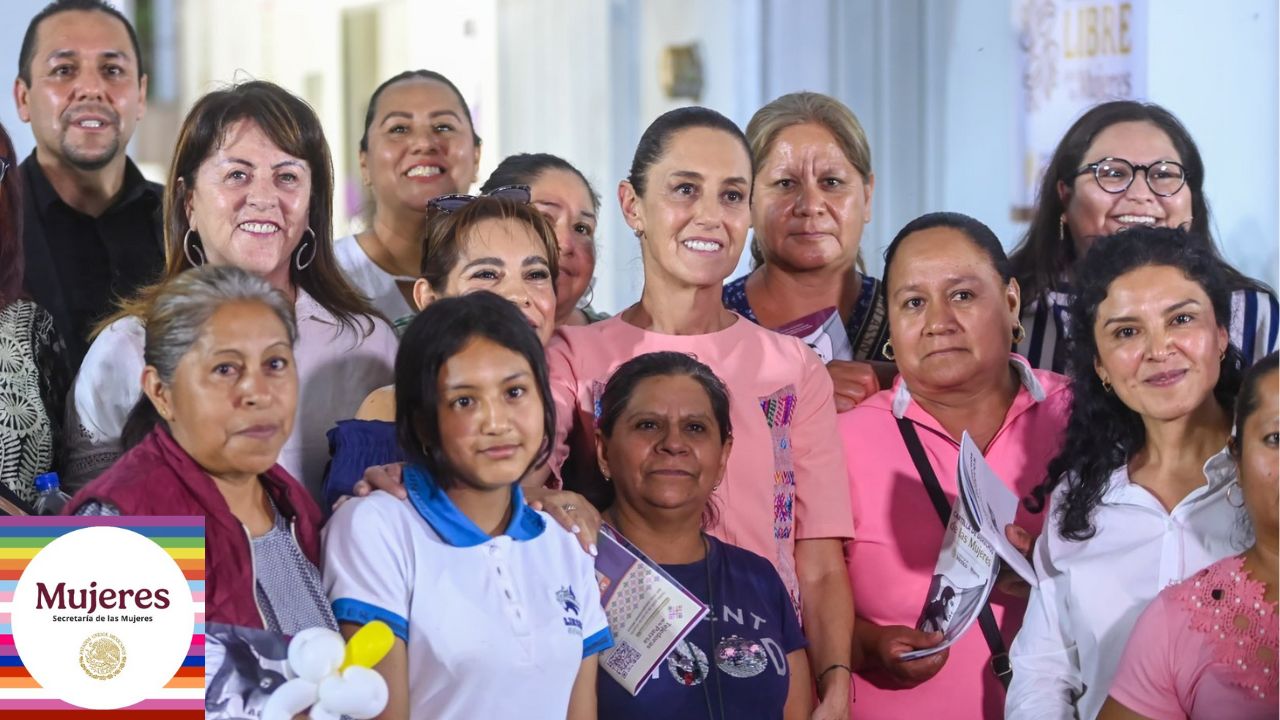 Sheinbaum inaugura el Centro Libre para las Mujeres en Morelos