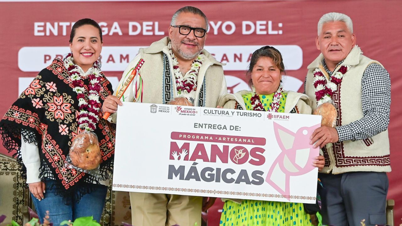 Edomex impulsa a mil 900 artesanos con programa Manos Mágicas