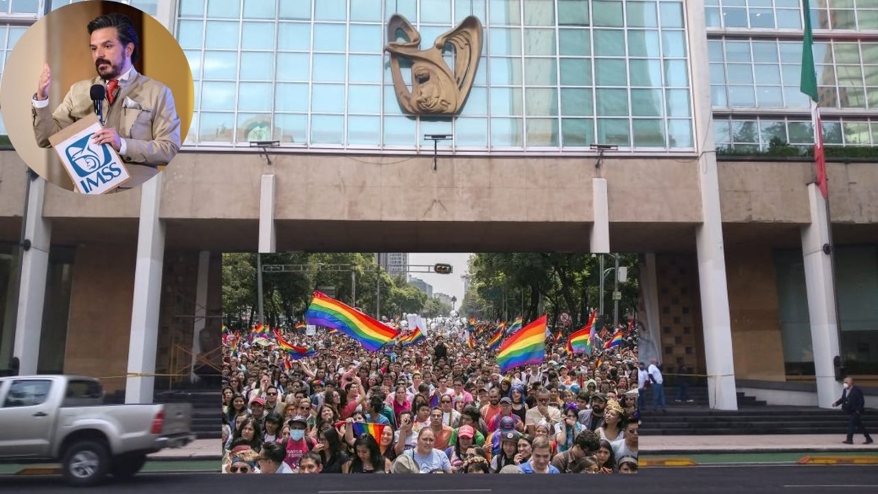 El IMSS se une al Orgullo LGBTTTIQ+
