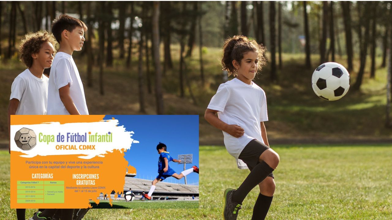 CDMX convoca a participar en la Copa de Fútbol Infantil Oficial