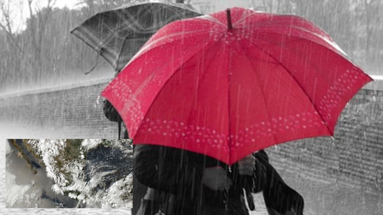¡No salga sin el paraguas! El SMN pronostica lluvias intensas 