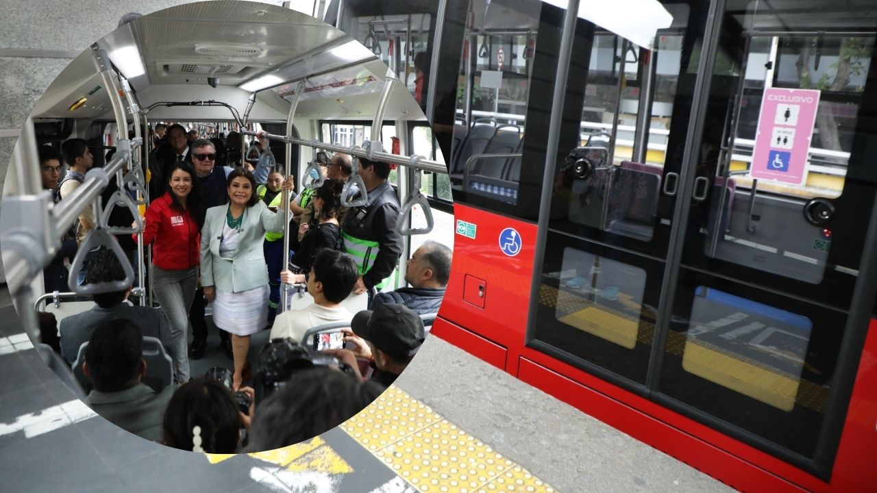 Nuevo Metrobús eléctrico “único en el mundo”
