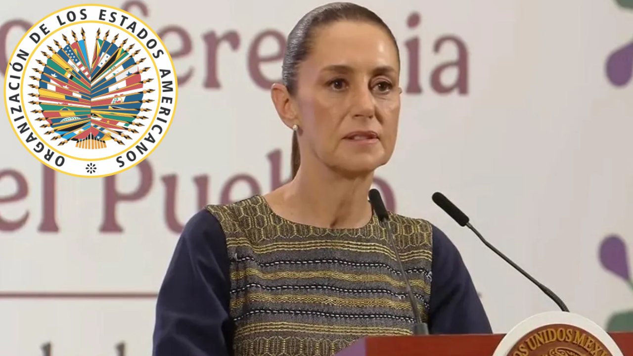 Sheinbaum descarta abandonar la OEA tras informe de la elección judicial 