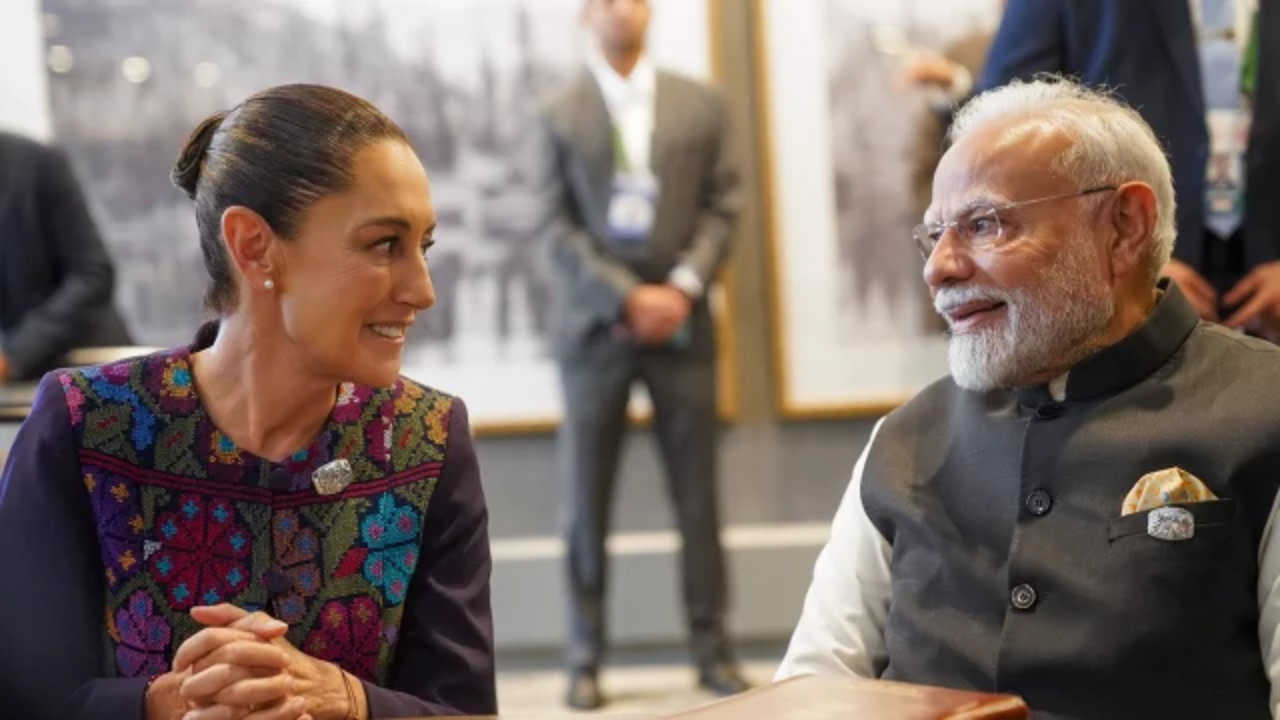 Sheinbaum se reúne con el primer ministro de la India en cumbre del G7 