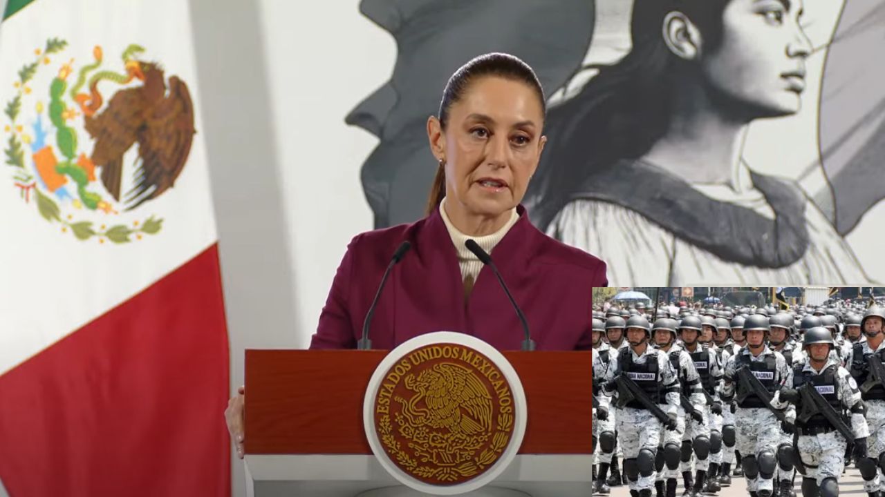 Sheinbaum defiende reformas de seguridad