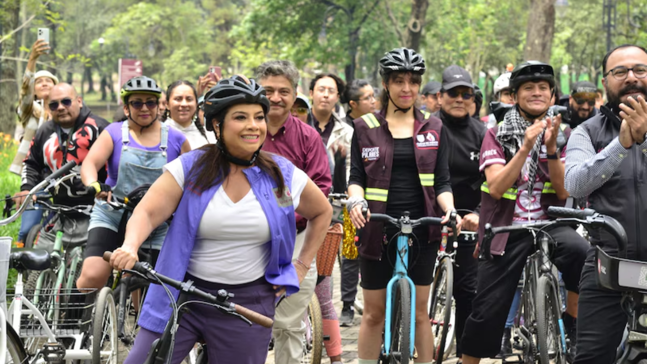 Con 2 nuevas rutas, anuncian el Plan Ciclista 2025- 20230 en la capital 