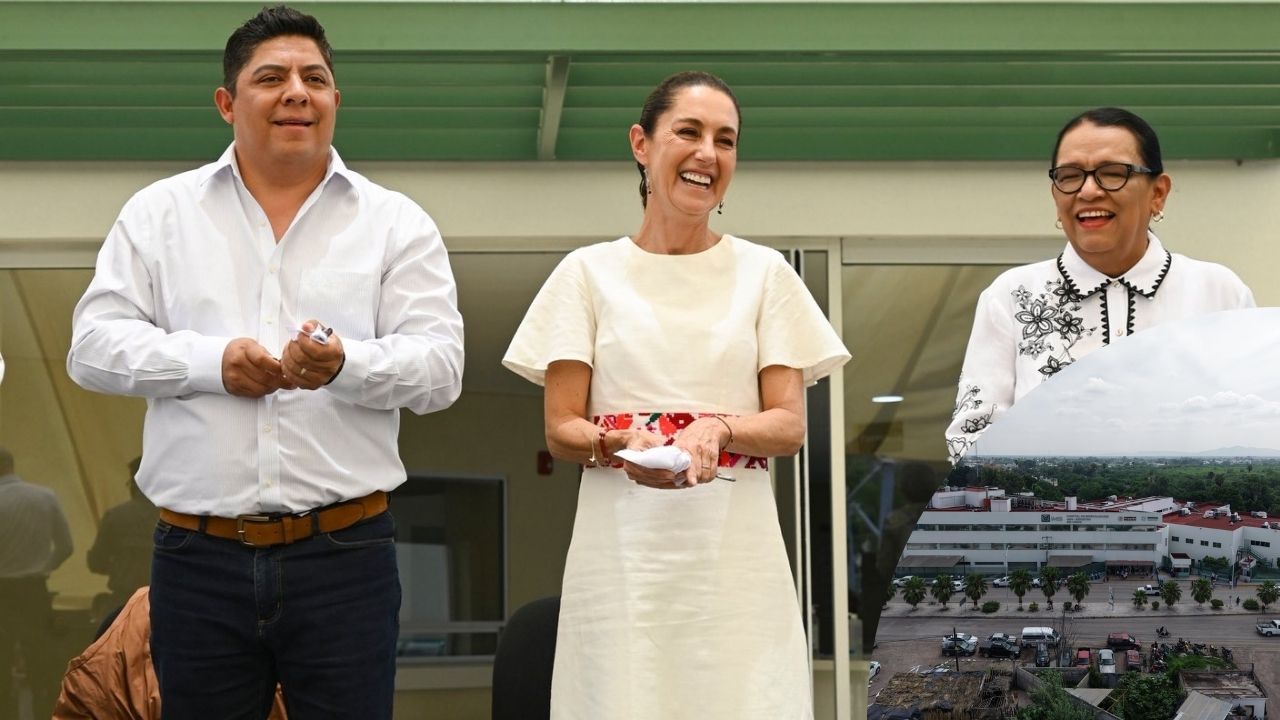 Sheinbaum inaugura torre médica en SLP