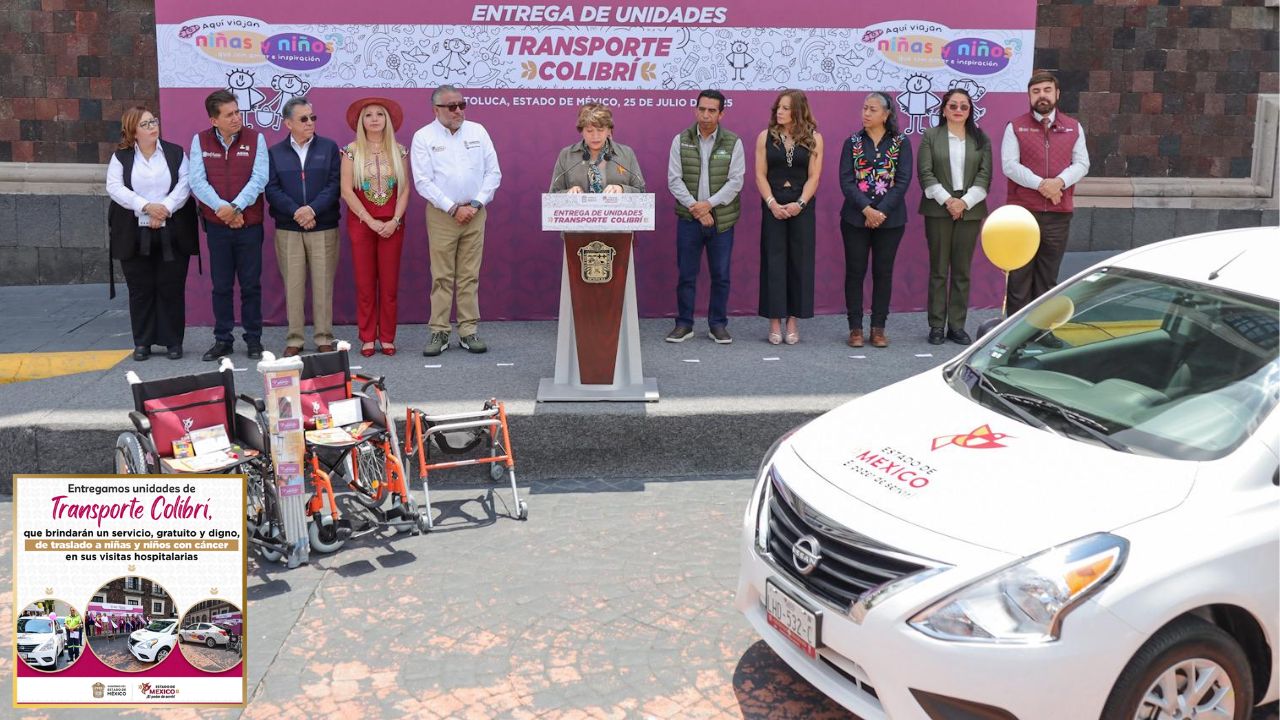 ¡Entérate! Arranca en Edomex el programa “Transporte Colibrí”