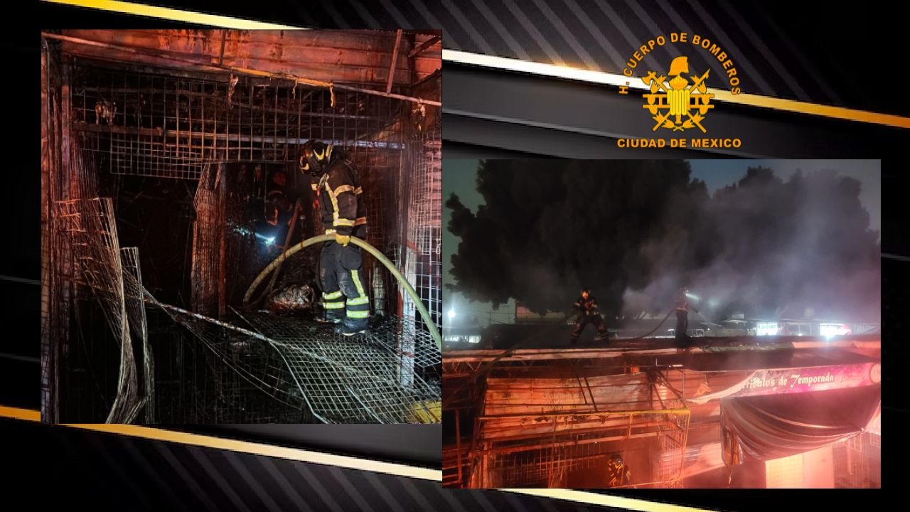 Controlado incendio en la Plaza del Estudiante