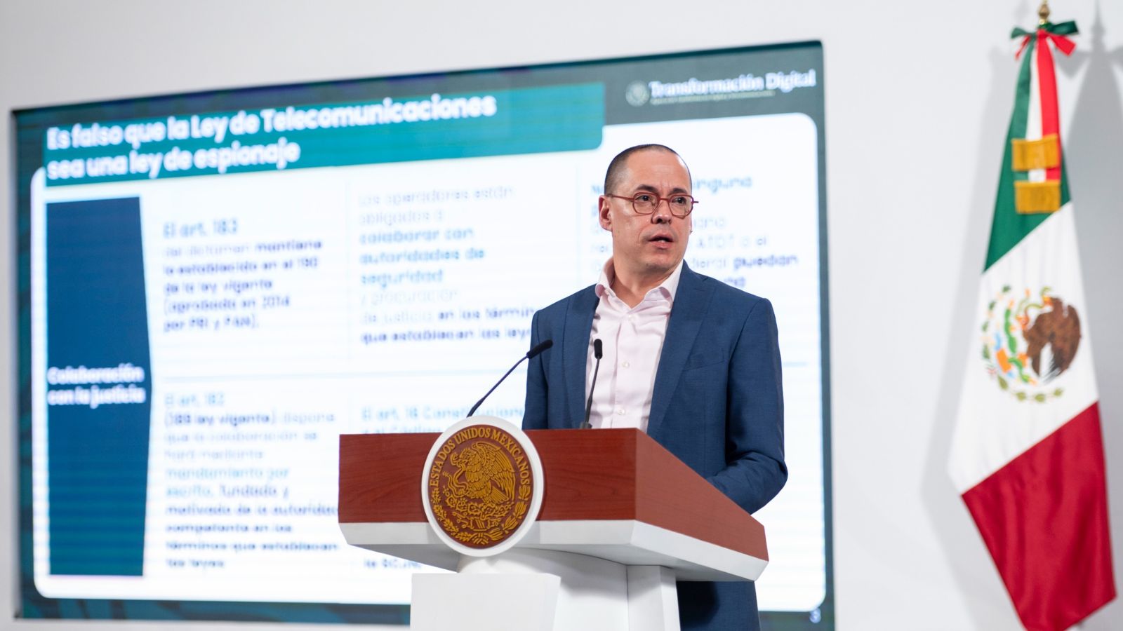 Nueva Ley de Telecomunicaciones no busca espiar