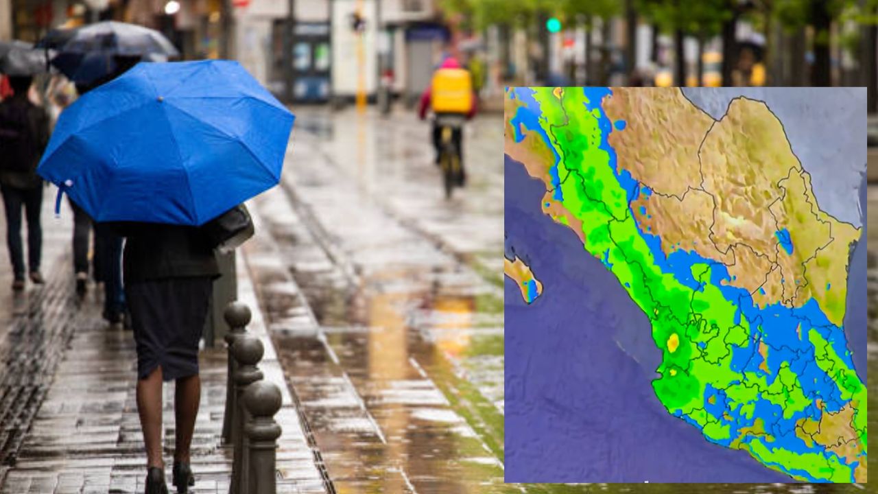 Lluvias intensas azotarán el occidente del país, alerta el SMN