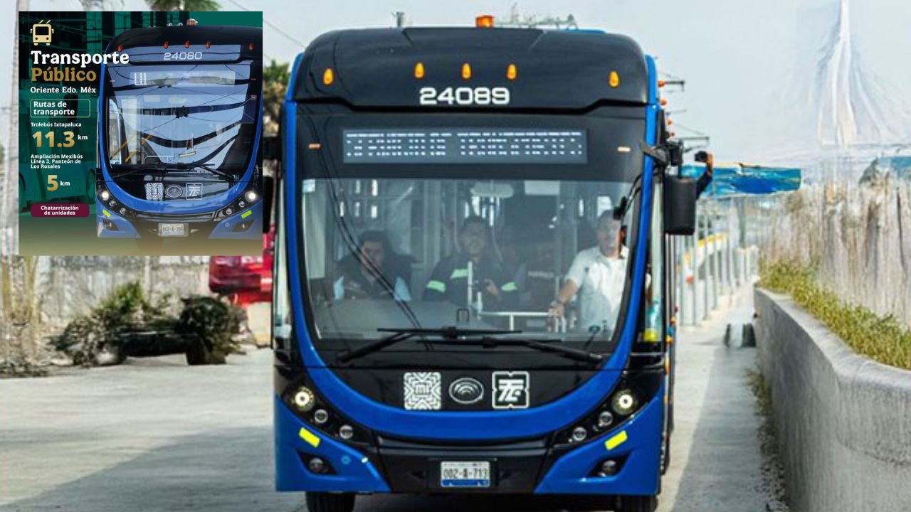 Mexibús y Trolebús Mexiquense se expanden