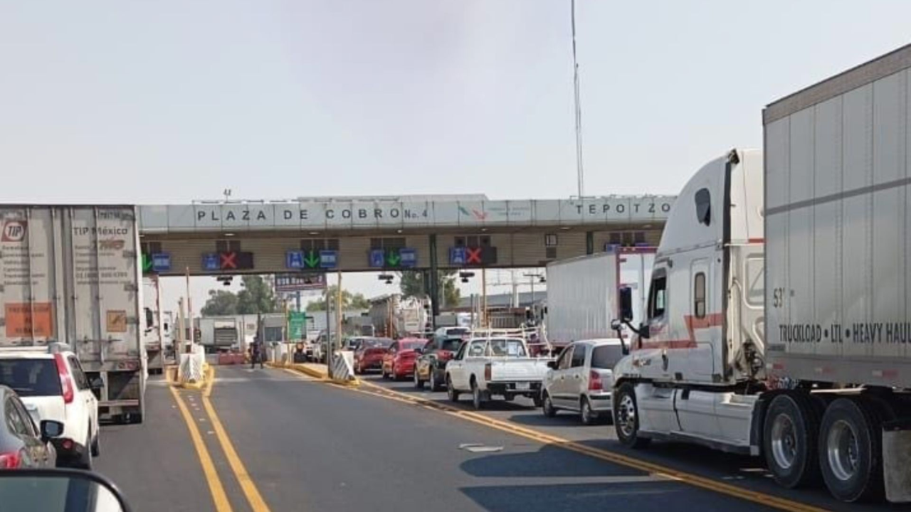 Liberan la México-Querétaro tras más de 7 horas de bloqueo 