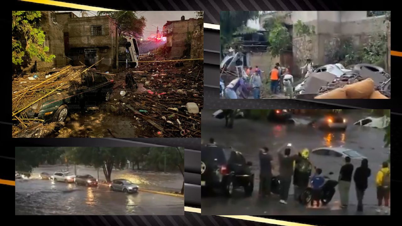 Como zona de desastre lucen colonias de Zapopan tras tormenta