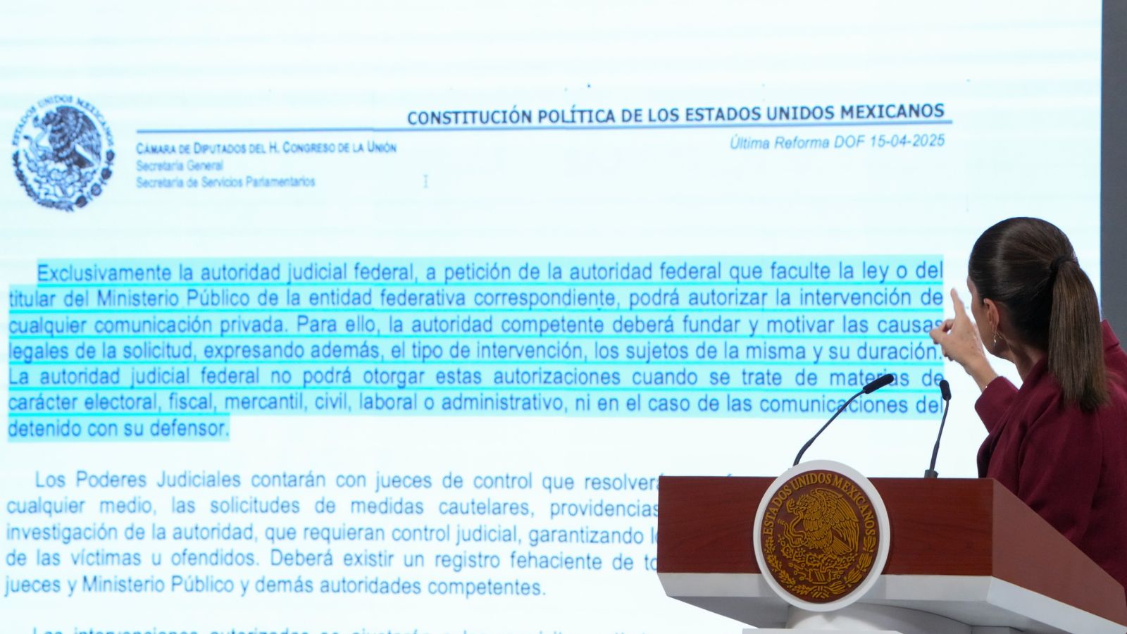 No habrá espionaje con Ley de Telecomunicaciones: Sheinbaum