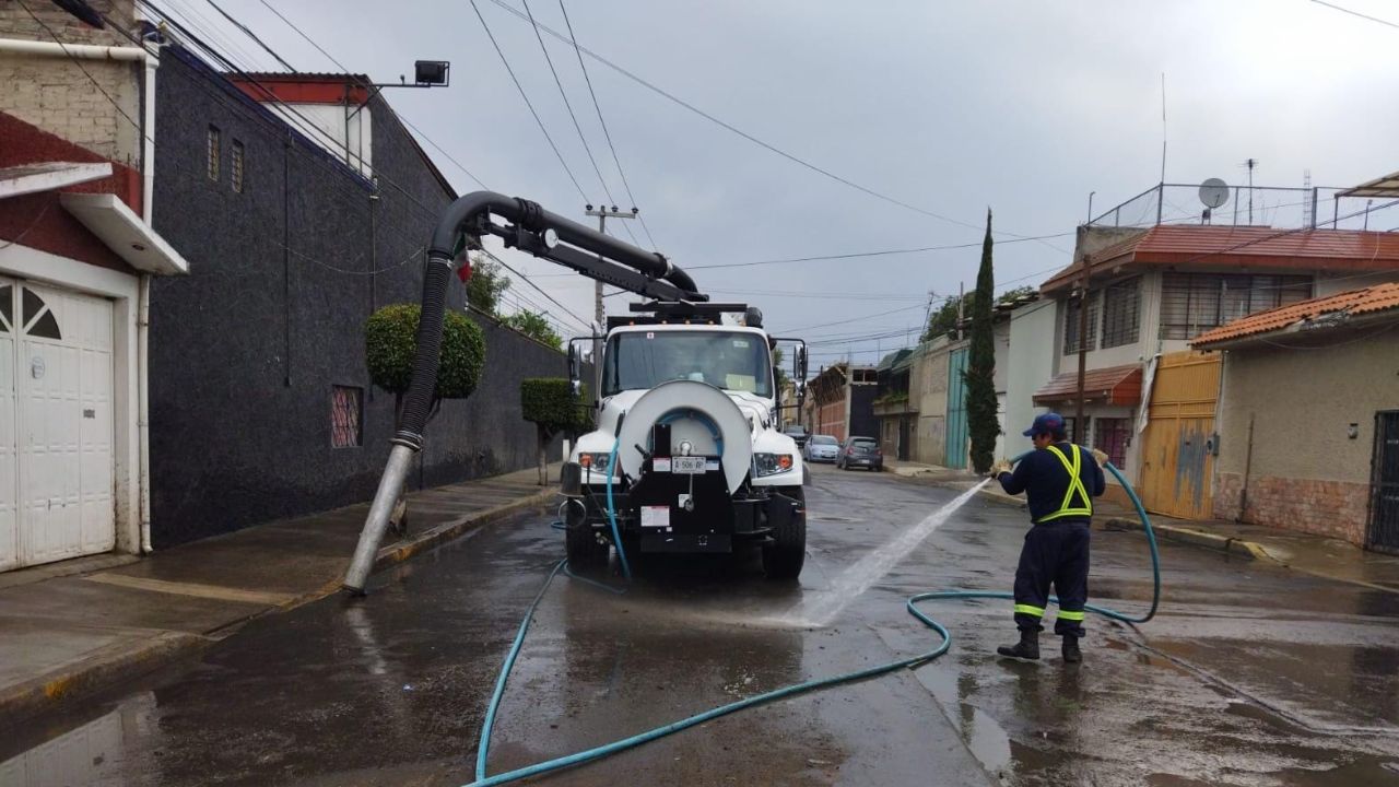 Lluvias en CDMX activan el Operativo Tlaloque 2025