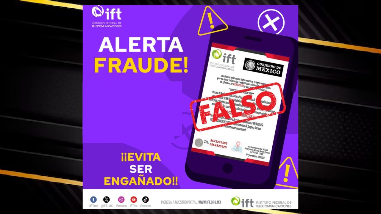 ¡Cuidado! IFT no te va a llamar para darte un premio
