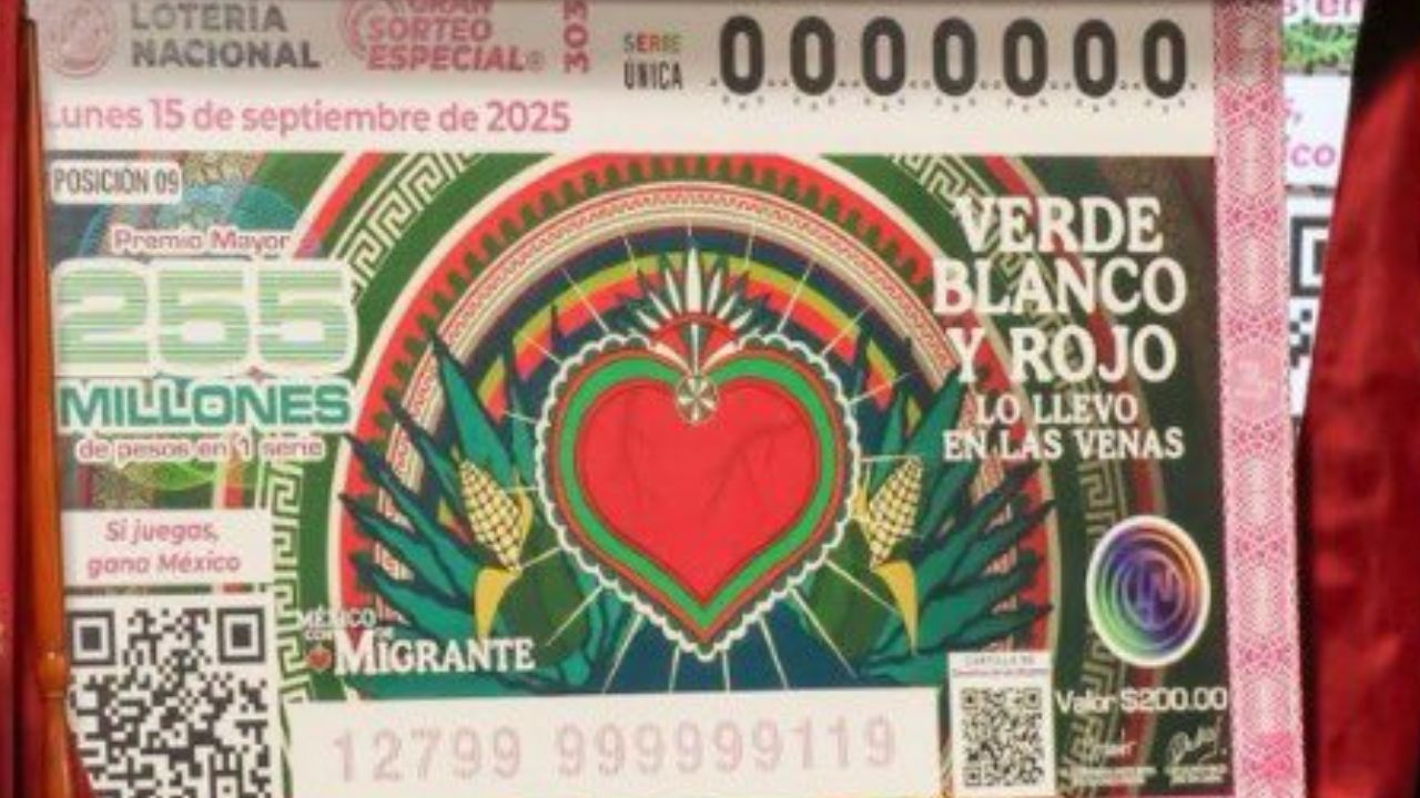 ¡Lotería Nacional reconoce a connacionales migrantes! 