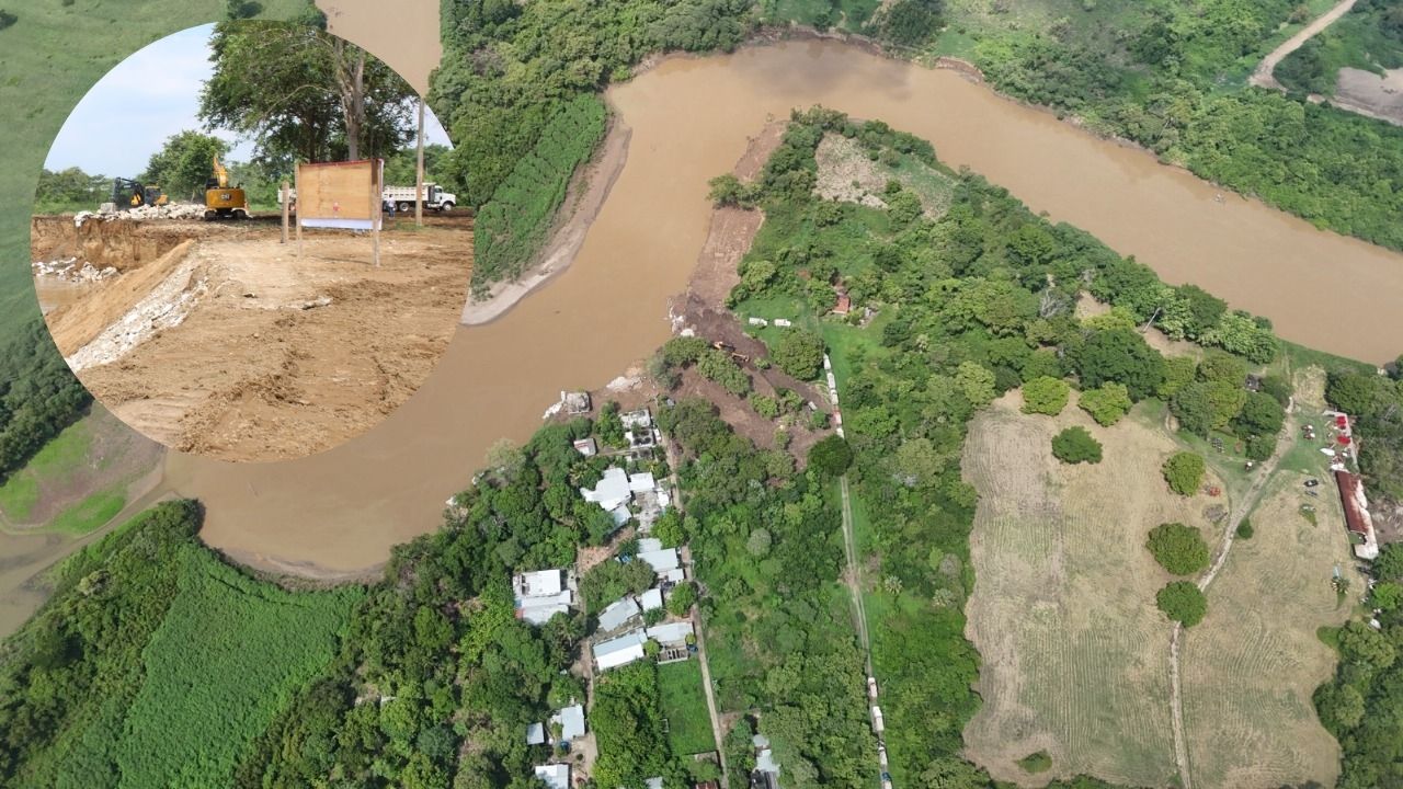 Conagua inicia 13 obras en Tabasco para proteger el río La Sierra  